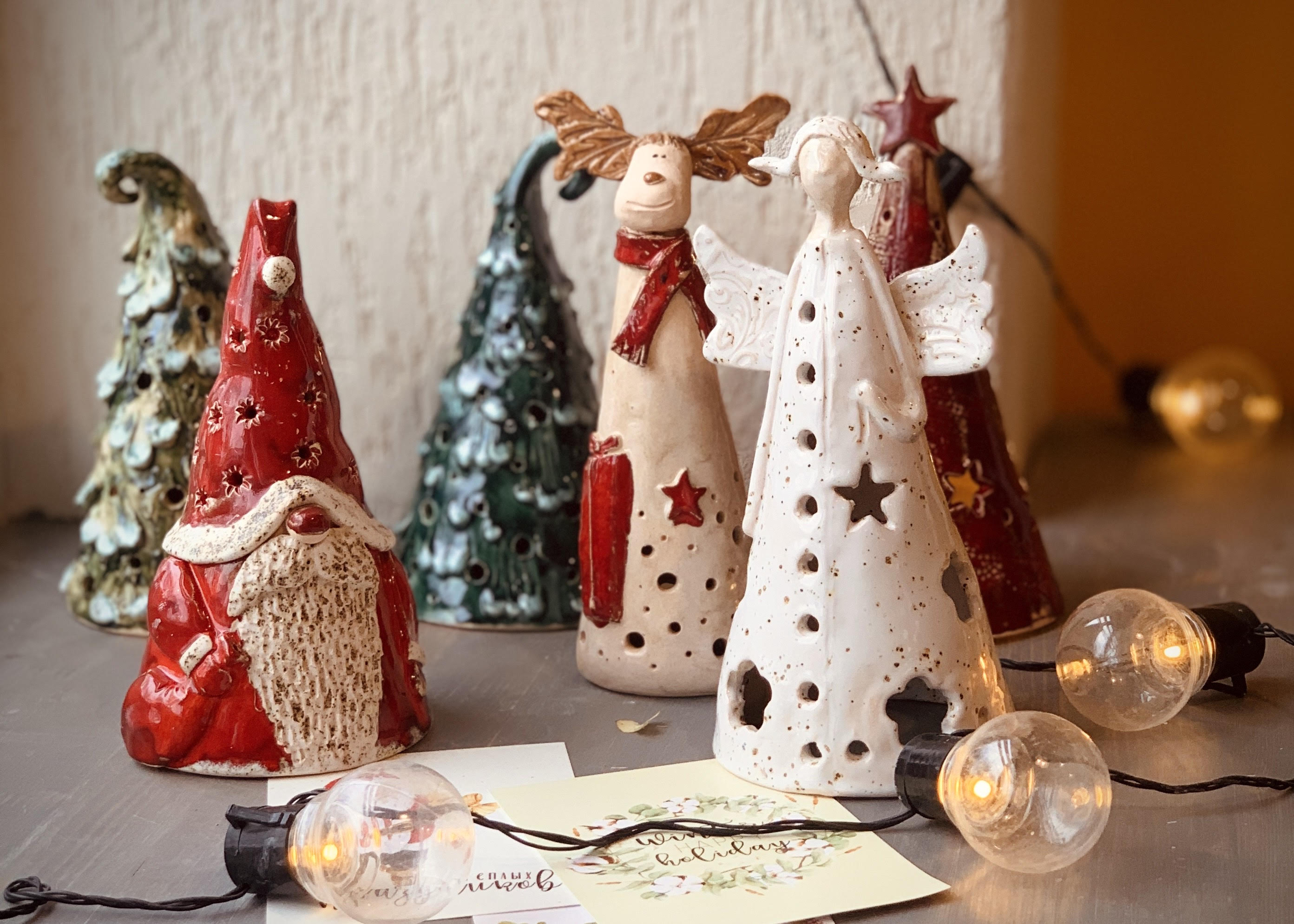 Рождественский подсвечник фото 3