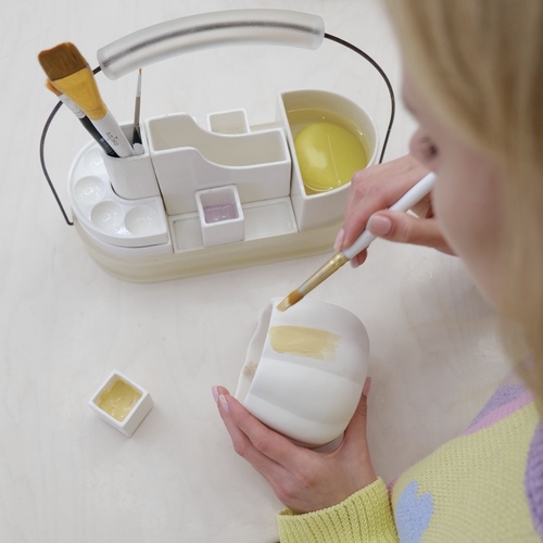 Свободная роспись посуды  фото 3